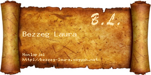 Bezzeg Laura névjegykártya